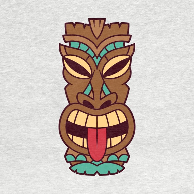Funny Tribal Tiki Head by allovervintage
